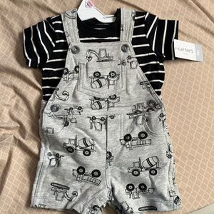 Bibs gray and navy